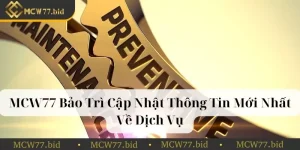 MCW77 bảo trì